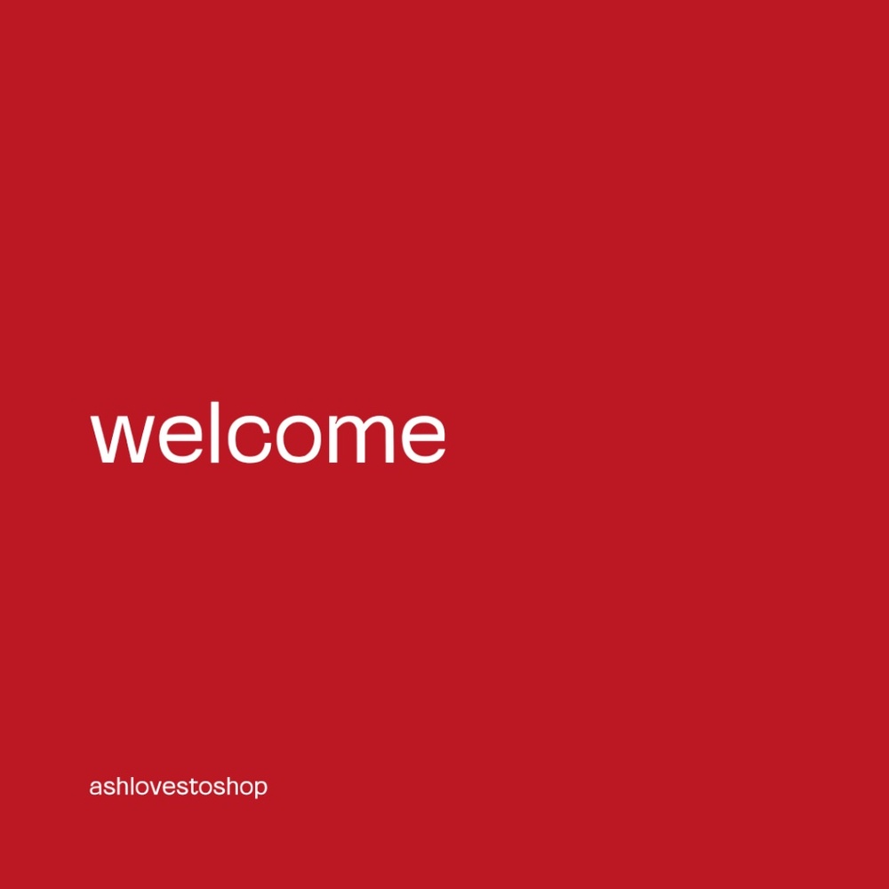 welcome to my closet, ashlovestoshop